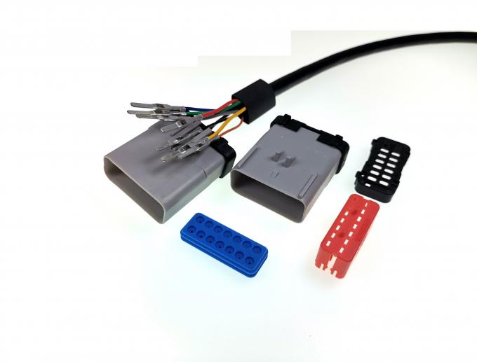 Arnés de cable eléctrico del tablero de instrumentos de FCI Apex 2.8m m y de los montajes de cable de los conectores de la carlinga para Customoizd