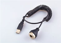 Cable de comunicación de datos de la haz de cables electrónica en espiral del OEM con la UL aprobada