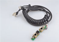 Cable de transferencia de datos de 2 oídos, Usb 2.0 A tipo moldeo por inyección plástico femenino