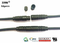 La aduana circular impermeable de la asamblea de cable del conector de poder moldeó las asambleas de cable 22AWG