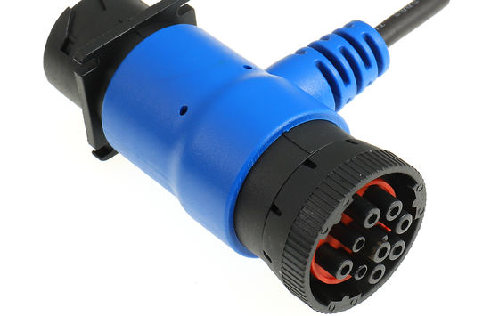 El varón resistente J1939 al cable femenino del OBD de la extensión para la entrada del vehículo instala