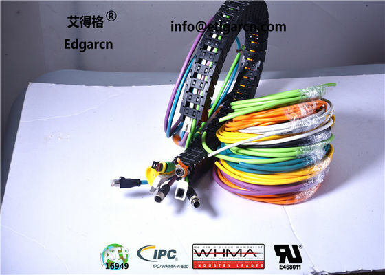 Pur / Tpu Canopen Cable M12 Codificación macho a hembra Longitud 1500 mm con Shiled