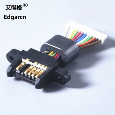 Cable plano Iatf16949 del conector de 100c de la longitud de 100m m para la placa de circuito impresa del PWB