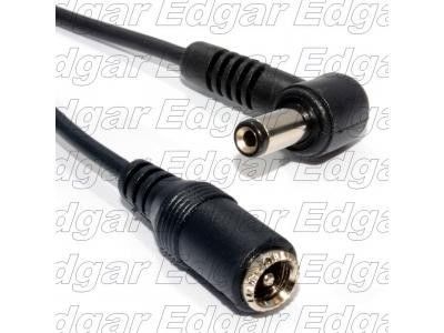 Cable de extensión de la fuente de alimentación Ul Awg 28 - 10 dc en ángulo recto con multicolor