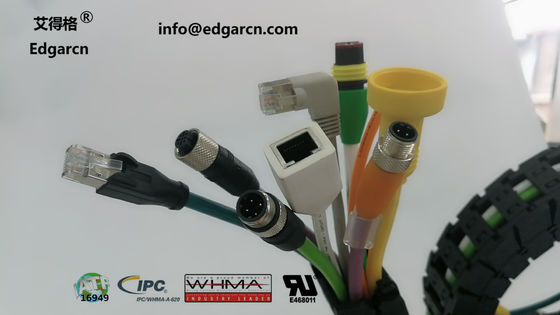 Pur / Tpu Canopen Cable M12 Codificación macho a hembra Longitud 1500 mm con Shiled