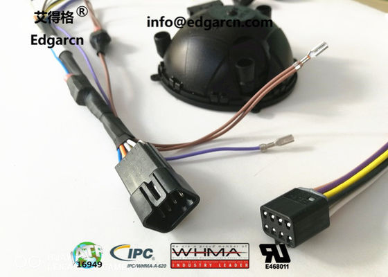 Arnés del espejo de la haz de cables del coche del Magna con Delphi enchufe de la inyección de 8/2 Pin