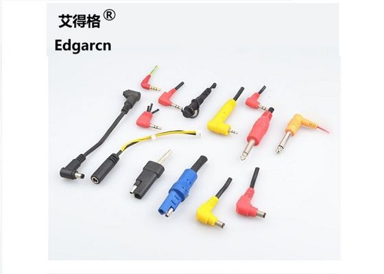 Conectores de cables a medida de varios colores Conectores de cable sobremoldeados Iso9001 enumerados
