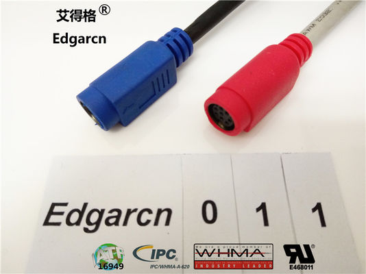 Cable de transmisión Din Data Transfer, ensamblaje de cables industrial personalizado Rj45 Cat5 macho