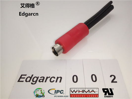 Cable de transmisión Din Data Transfer, ensamblaje de cables industrial personalizado Rj45 Cat5 macho