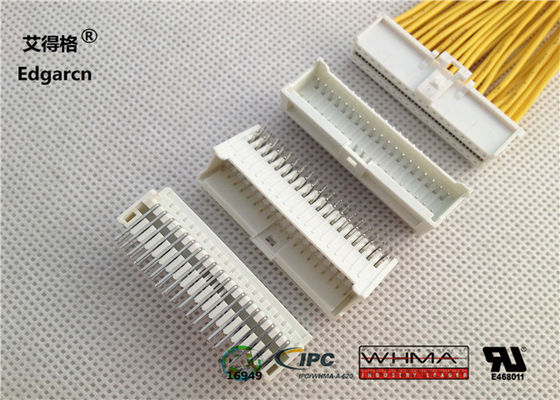 Receptáculo de carcasa de 2 mm, conector de doble fila, color blanco con 38 pines