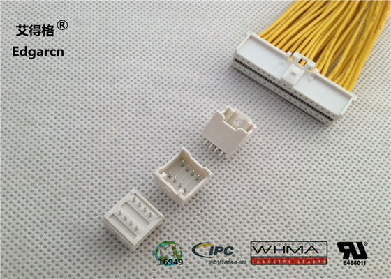 Alambre del Pin de la asamblea 2 del arnés de cable de Molex para subir color modificado para requisitos particulares conector