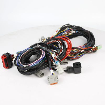 Customized PVC 105ºC 300V Wiring Harness and Cable Assembly with Proposition 65 Compliance and 200000 Sets/Month Capacity