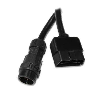 Ensamblaje de cable puente con conector PRS sin herramientas para adaptaciones de vehículos de emergencia