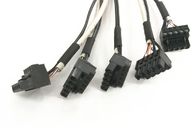 Arnés de cable industrial de ángulo recto Dc Cable de alimentación Cat5e Utp 26awg / 4p Gy Jacket