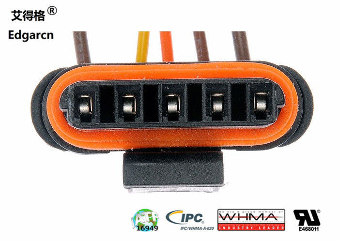 El enchufe de resplandor/aprovisiona de combustible al inyector 5 Pin Wiring Harness 904-189 ajustes 99-03 Ford F-450