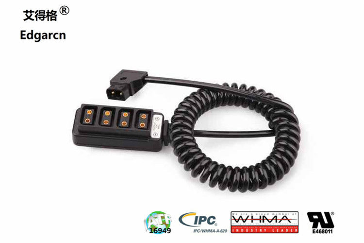 Conjunto de cable de conector circular personalizado / Conjuntos de cable de empuje y tracción