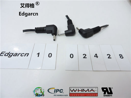 Cable de alimentación de cc para arnés de cables industrial de cobre / entintado UL 2468 18 / 2f plano
