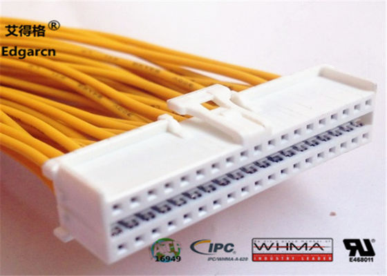 Conectores de cable Molex de 40 pines, 2 mm, Nylon 66, Ul94v-0, con una clasificación actual de 3.0a, CA y CC
